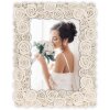 ZEP Portrait Frame Rose White 20x25 cm synthetic resin with rose decoration