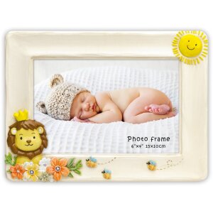 ZEP Baby photo frame Simba 10x15 cm resin flowers bees...