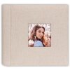 ZEP slip-in album Aura beige 200 photos 10x15 cm memo album with labelling fields