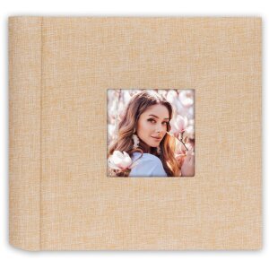 ZEP slip-in album Aura cream 200 photos 10x15 cm memo...