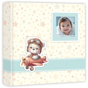 ZEP baby album Brian blue 200 photos 10x15 cm teddy bear