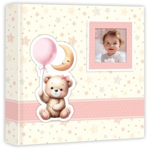 ZEP baby album Brian pink 200 photos 10x15 cm teddy bear...