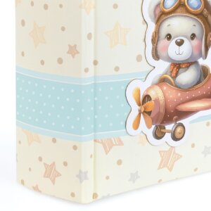 ZEP baby album Brian blue 200 photos 11x15 cm teddy bear...