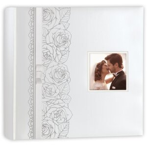 ZEP wedding photo album Margaret 32x32 cm rose pattern...