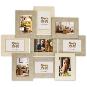 ZEP MDF photo frame Zante for 9 photos 10x15 cm 64x56 cm...