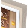 ZEP picture frame Bologna cream 18x24 cm MDF wood look clear glass pane