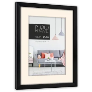 ZEP Polysterol picture frame Edison Black 30x45 cm...