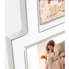 ZEP Wooden picture frame Kepler 3Q White 3 photos 10x15 cm wall or table mounting