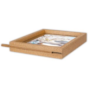 ZEP Vittel Natural double frame wood 13x18 cm can be used...