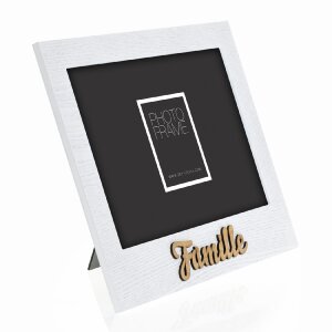 ZEP picture frame Famille 20x30 cm white wood portrait frame