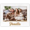 ZEP picture frame Famille 20x30 cm white wood portrait frame