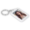 ZEP AR7W Key ring white for photo size 3.5x4.5 cm Double face rubber