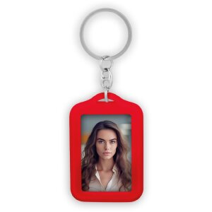 ZEP AR7R key ring red for photos 3.5x4.5 cm Double Face...