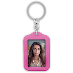 ZEP AR7P Key ring pink for photo 3.5x4.5 cm Double Face