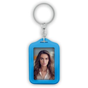 ZEP AR7L Key ring blue for photo 3.5x4.5 cm Double Face