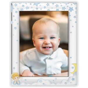 ZEP B22446B Baby frame Daniel 10x15 cm blue silver-plated...