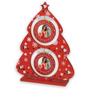 ZEP LK284 Helga wooden picture frame red 21x5x28 cm for 2...