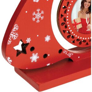 ZEP LK284 Helga wooden picture frame red 21x5x28 cm for 2...