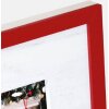 ZEP ZT3746 Vipiteno Wooden Picture Frame White Red 10x15 cm Vertical