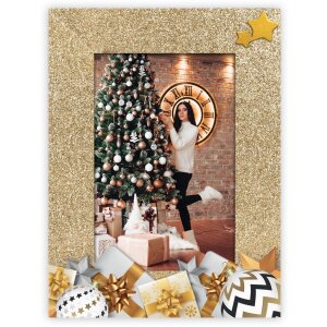 ZEP ZT2035 Goldy picture frame wood 10x15 cm gold table...