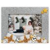 ZEP ZT2024 Silvy 10x15 cm wooden picture frame silver gold star Christmas