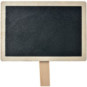 Clayre & Eef 65647 Bracket Chalkboard Black Brown...