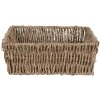 Clayre & Eef 65711 Storage Baskets Seagrass Set of 3 Brown Boho Style