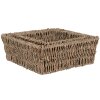 Clayre & Eef 65711 Storage Baskets Seagrass Set of 3 Brown Boho Style