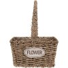 Clayre & Eef 65713 Basket Set 2 Seagrass 22x16x12/30 19x14x11/26 cm Natural Brown