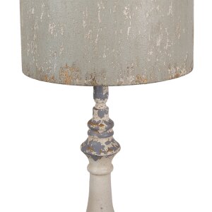 Clayre & Eef 5LMC0040 Table Lamp Iron Beige Grey...