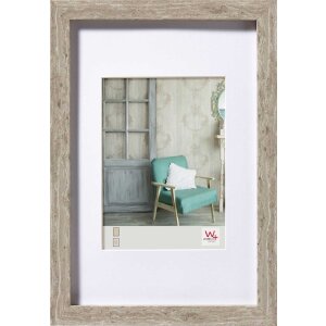 Walther Stockholm Wooden Frame 18x24 Grey MDF Block...