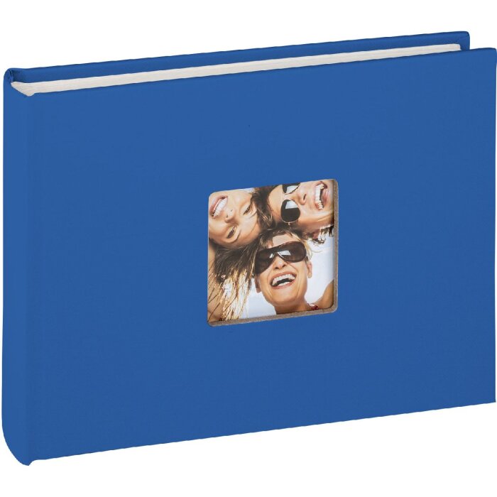 Walther design album Fun royal blue 22x16 cm book album 40 white pages