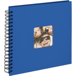 Walther spiral album Fun royal blue 26x25 cm 40 pages...