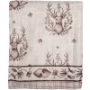 Clayre & Eef GTW60-1 Plaid Beige Brown 130x180 cm Country style