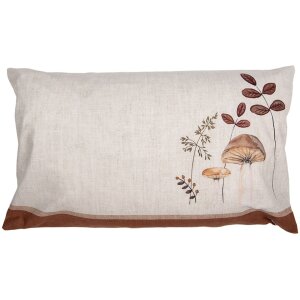 Clayre & Eef LFJ36 Cushion cover 30x50 cm Beige Brown...