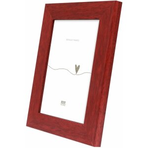 Deknudt S226K4 Picture Frame Wood Red 15.0 x 20.0 cm