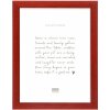 Deknudt S226K4 Picture Frame Wood Red 15.0 x 20.0 cm