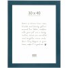 Deknudt S226K6 Picture Frame Wood Blue 30.0 x 40.0 cm