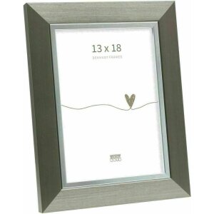 Deknudt S45VD1 picture frame plastic silver 13.0 x 18.0 cm