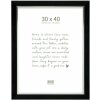 Deknudt S45VH2 Picture Frame Plastic Black 30.0x40.0 cm