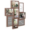 ZEP Multi picture frame MP150 Stockholm dark brown 8 photos 10x15 cm