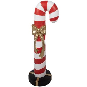 Clayre & Eef 5MG0047 Decoration Candy Cane Red White...