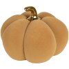 Clayre & Eef Decoration Pumpkin Yellow Gold Coloured Ceramic Ø 18x14 cm