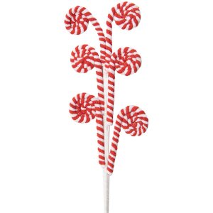 Clayre & Eef 65859 Christmas decoration candy cane...