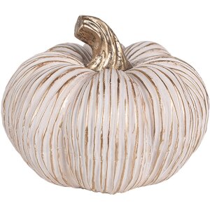 Clayre & Eef 6CE1801 Decorative Pumpkin Gold-coloured...