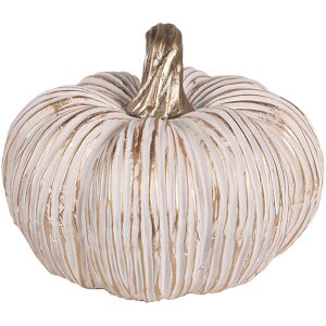 Clayre & Eef 6CE1801 Decorative Pumpkin Gold-coloured...