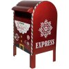 Clayre & Eef 6Y5625 Letterbox Red 21x19x34 cm Country style Christmas decoration