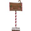 Clayre & Eef 6Y5629 Letterbox Brown 14x8x37 cm Christmas decoration country style