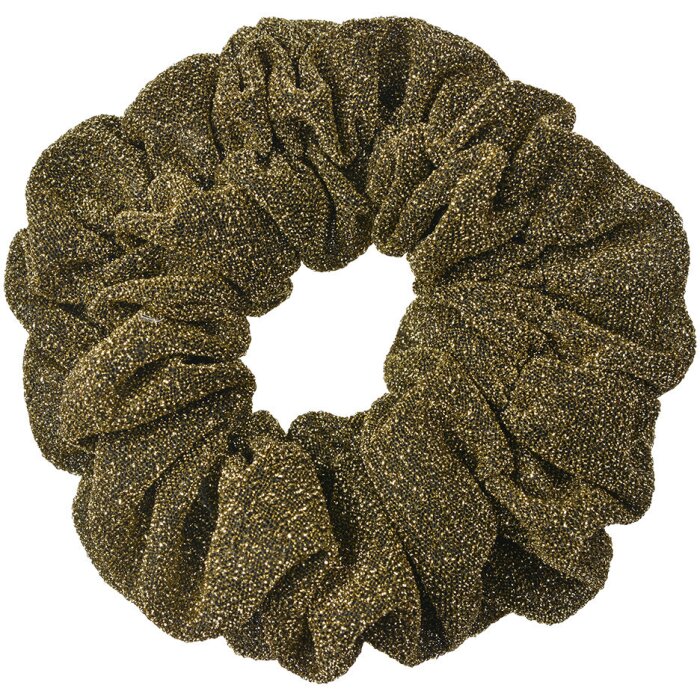 Juleeze JZCO0034 Hair tie Ø 10 cm green shimmer synthetic