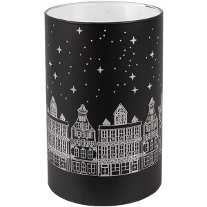 Clayre & Eef 6GL4671 Tea Light Holder Black Silver...